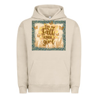 Pigment French Oak i'm a fall kinda girl Urban Hoodie - TumblerDesignByShophia