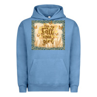 Pigment Pebble Blue i'm a fall kinda girl Urban Hoodie - TumblerDesignByShophia