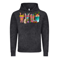 Vintage Black Easter coffee drinks Easter Day Vintage Hoodie - Neo Western