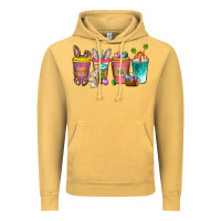 Vintage Mustard Easter coffee drinks Easter Day Vintage Hoodie - Neo Western