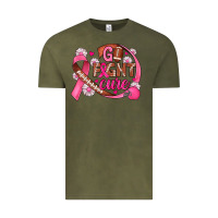 Vintage Olive breast cancer go fight cure football Vintage Tee - JahusDesignShop