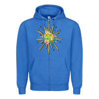 True Royal here comes the sun Zipper Hoodie - MaliasSmallBusiness