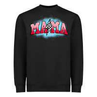 Black mama lightning bolt Heavyweight Sweatshirt - JahusDesignShop