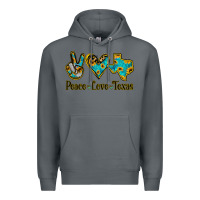 Rock Peace Love Texas Premium Hoodie - Bettercallsaul