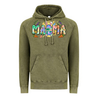 Vintage Olive Easter Day mama Vintage Hoodie - Neo Western