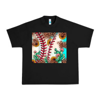 Black baseball leopard turquoise cactus sunflower Urban Heavy Tee - JahusDesignShop