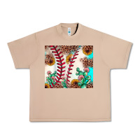 Burro baseball leopard turquoise cactus sunflower Urban Heavy Tee - JahusDesignShop