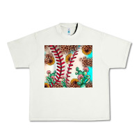 Pistachio baseball leopard turquoise cactus sunflower Urban Heavy Tee - JahusDesignShop