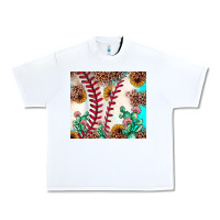 White baseball leopard turquoise cactus sunflower Urban Heavy Tee - JahusDesignShop