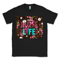 Black nurse life with pearls Classic Tee - AdoDesignShop