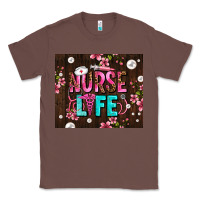 Chestnut nurse life with pearls Classic Tee - AdoDesignShop