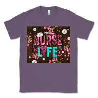 Lavender nurse life with pearls Classic Tee - AdoDesignShop