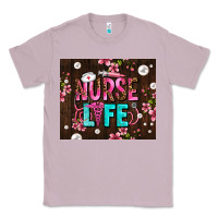 Lilac nurse life with pearls Classic Tee - AdoDesignShop