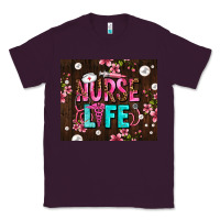 Plum nurse life with pearls Classic Tee - AdoDesignShop