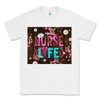 White nurse life with pearls Classic Tee - AdoDesignShop