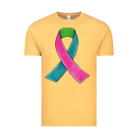 Vintage Mustard metastatic breast cancer ribbon Vintage Tee - JahusDesignShop