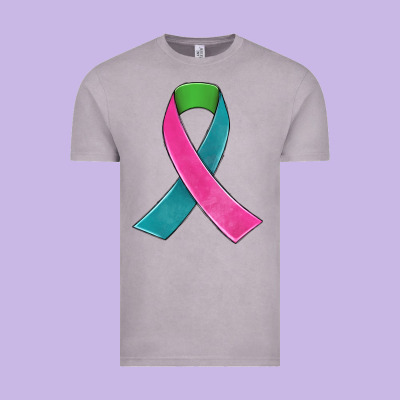 Metastatic Breast Cancer Ribbon Vintage Tee Designed By Jahusdesignshop