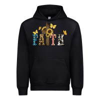 Black Faith USA sunflower 4th of july Urban Hoodie - HowdyJamesFarm