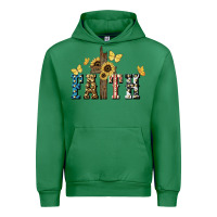 Emerald Faith USA sunflower 4th of july Urban Hoodie - HowdyJamesFarm