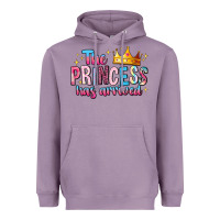 Lavender The Princess Has Arrived Heavyweight Hoodie - MaliasSmallBusiness