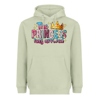 Matcha The Princess Has Arrived Heavyweight Hoodie - MaliasSmallBusiness