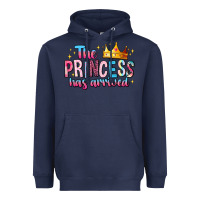 Navy The Princess Has Arrived Heavyweight Hoodie - MaliasSmallBusiness