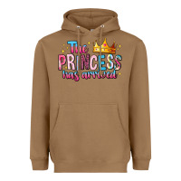 Toasted Coconut The Princess Has Arrived Heavyweight Hoodie - MaliasSmallBusiness
