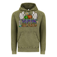 Vintage Olive hippie halloween Vintage Hoodie - CowhideDigitalArt
