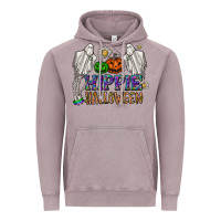 Vintage Zinc hippie halloween Vintage Hoodie - CowhideDigitalArt