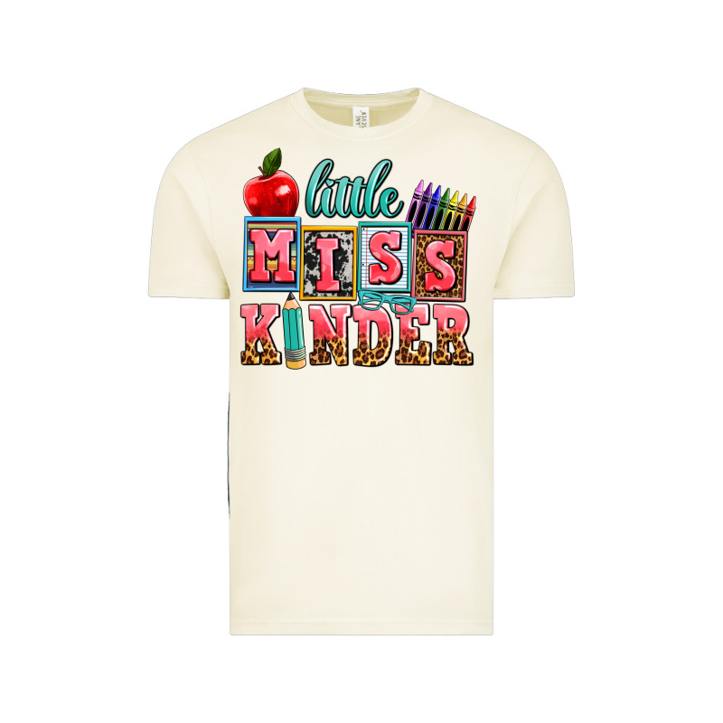 Little Miss Kinder Vintage Tee by AdoDesignShop | Teevron