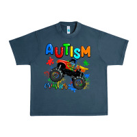 Midnight Navy autism crusher Urban Heavy Tee - AdoDesignShop