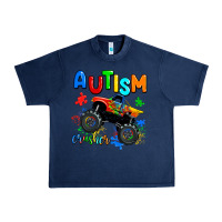 Navy autism crusher Urban Heavy Tee - AdoDesignShop