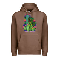 Chestnut Western Serape Cactus Premium Hoodie - Bettercallsaul