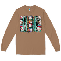 Toasted Coconut baseball serape cowhide turquoise leopard glitter  brushstrokes Long Sleeve Tee - Artiststas