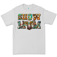 Dove Grey show mom brown calf eye glasses Premium Tee - BarkalooDesign