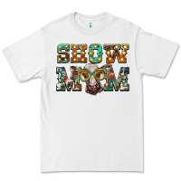 White show mom brown calf eye glasses Premium Tee - BarkalooDesign