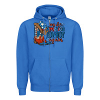 True Royal make america cowboy again Zipper Hoodie - MaliasSmallBusiness