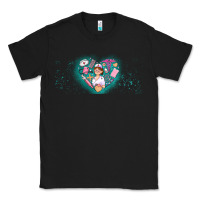 Black nurse and elements Classic Tee - AdoDesignShop