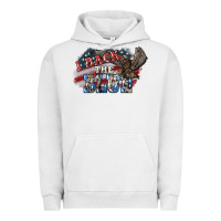 Pigment Lunar Rock I back to blue Eagle 4th of july Urban Hoodie - HowdyJamesFarm