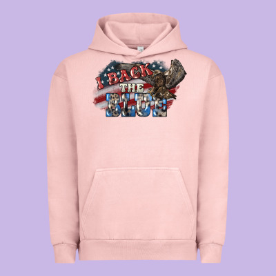 I Back To Blue Eagle 4th Of July Urban Hoodie Designed By Howdyjamesfarm