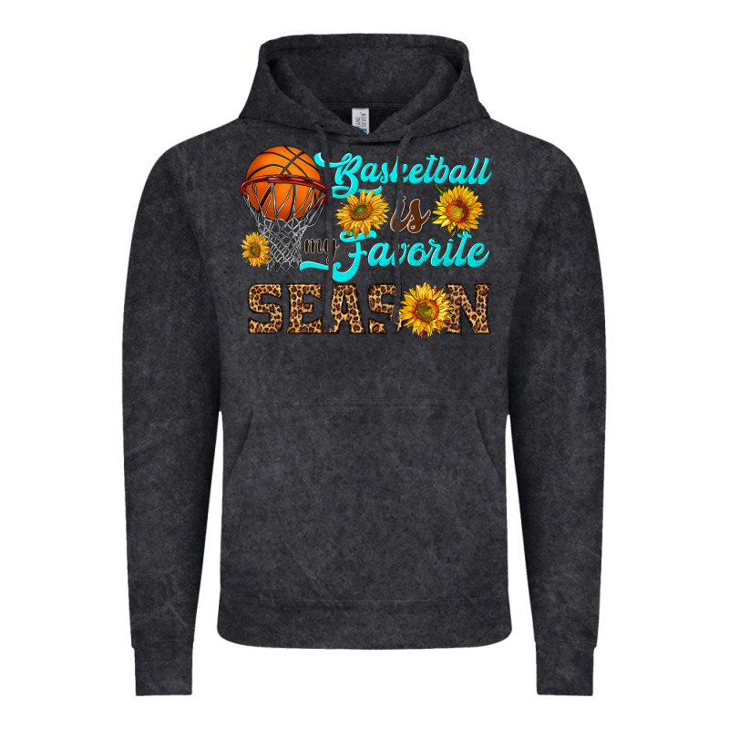 Basketball Is My Favorite Season Vintage Hoodie by HRA Design Shop | Teevron