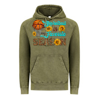 Vintage Olive basketball is my favorite season Vintage Hoodie - HRA Design Shop