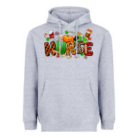 Heather Grey fall nurse Heavyweight Hoodie - MaliasSmallBusiness