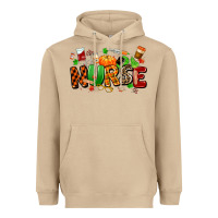 Mushroom fall nurse Heavyweight Hoodie - MaliasSmallBusiness