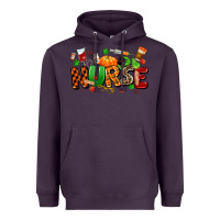 Plum fall nurse Heavyweight Hoodie - MaliasSmallBusiness