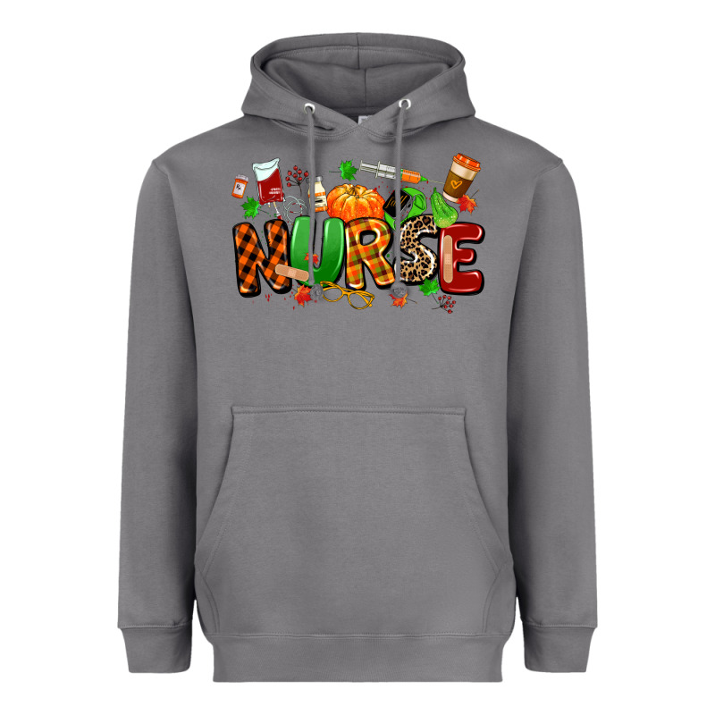 Fall Nurse Heavyweight Hoodie by MaliasSmallBusiness | Teevron