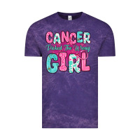 Cloud Purple cancer picked the wrong girl Vintage Tee - JahusDesignShop