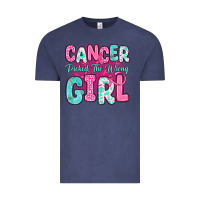 Vintage Denim cancer picked the wrong girl Vintage Tee - JahusDesignShop