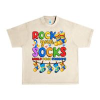 Sandshell rock your  world down syndrome Urban Heavy Tee - Artiststas