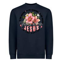 Navy there was jesus Heavyweight Sweatshirt - JahusDesignShop
